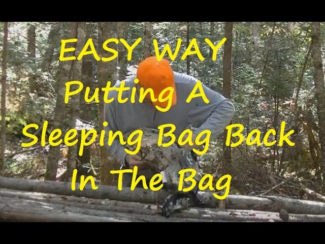 How to stuff a sleeping bag back in its sack – Scout Life magazine