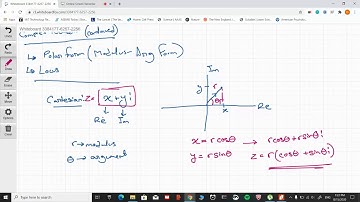 CAIE A-Level Mathematics| Pure Math-3 : Polar form of complex numbers