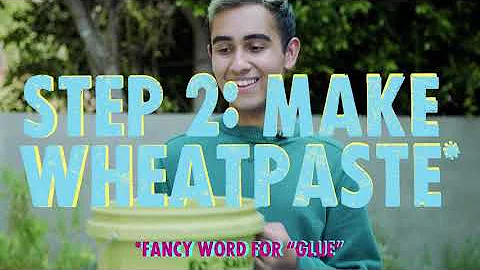 How to Wheatpaste - XR Youth Paint the Streets!