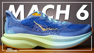 BEST RUNNING SHOE of the YEAR? | Hoka Mach 6 Initial Review | Run4Adventure