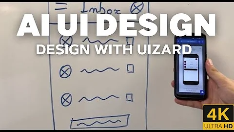 AI UI Design From an Image - Uizard
