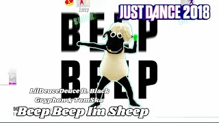 Beep Beep I´m Sheep - LilDeuceDeuce ft. Black Gryphon &amp; TomSka (JUST DANCE 2018) 5 Estrelas