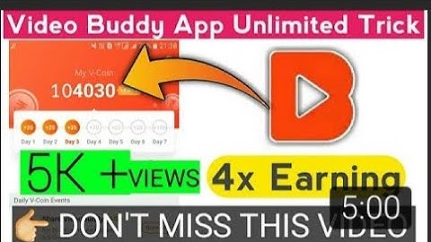 VideoBuddy App Unlimited Tricks | Refer Bypass Tricks | With Live Proof