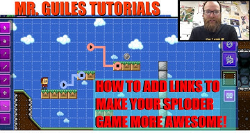 How To Add Links To Make Your Sploder Levels More Awesome