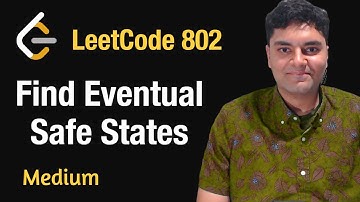 Find Eventual Safe States - Leetcode 802  - Python