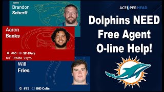 Breaking Down Dolphins Free Agent O-line Candidates!wed2