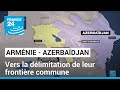 Larmnie et lazerbadjan ont entam la dlimitation de leur frontire commune  france 24