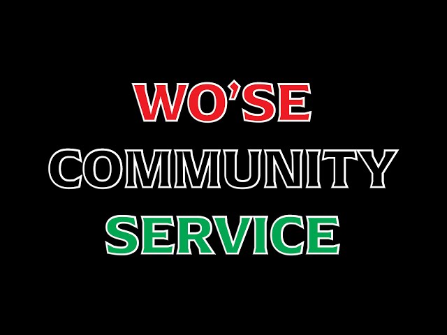 Wo'se Community Church Service - 9/3/23