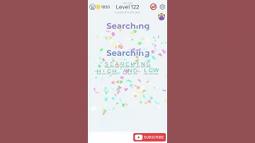 Dingbats Level 122 Searching Walkthrough