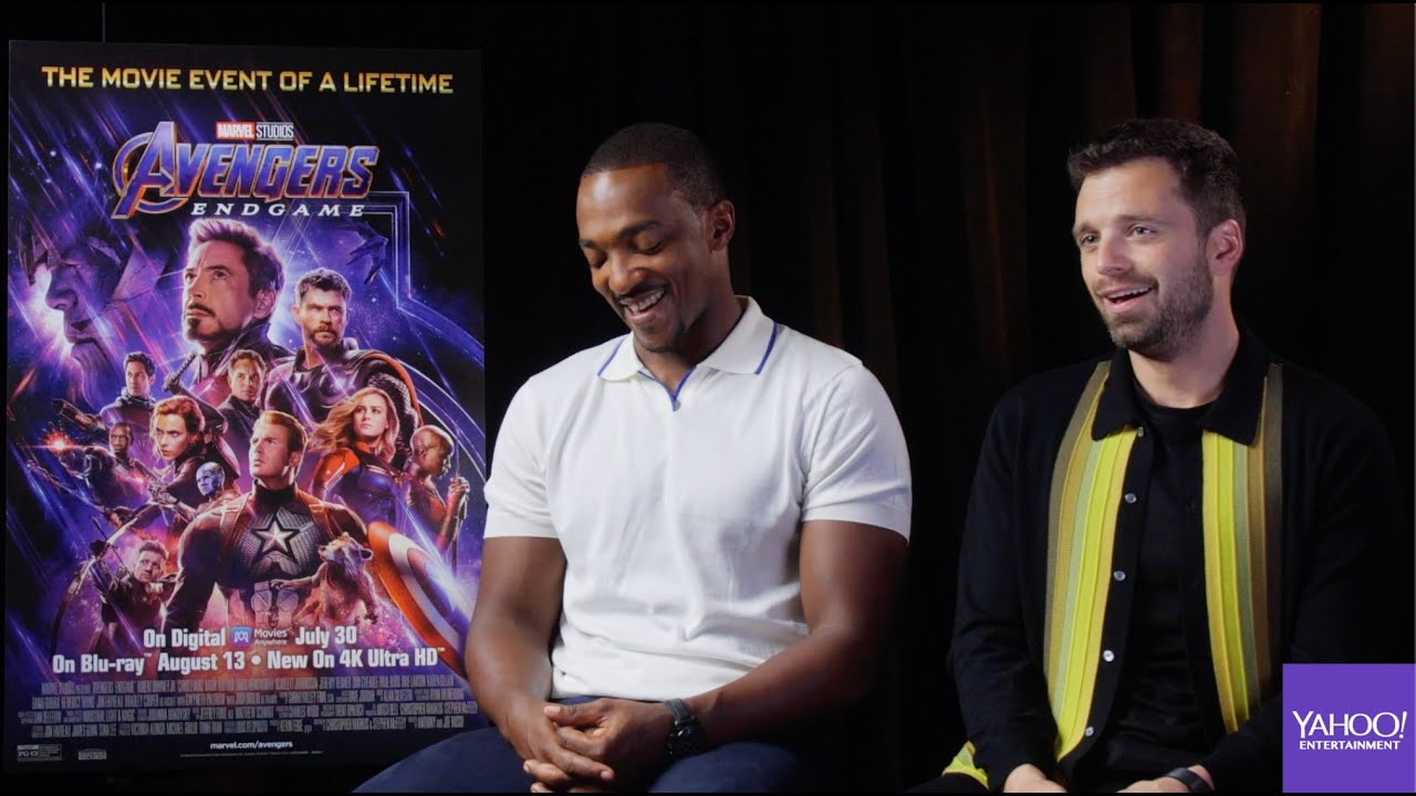 Anthony Mackie And Sebastian Stan On Avengers Endgame Time Travel And Hot Tub Time Machine