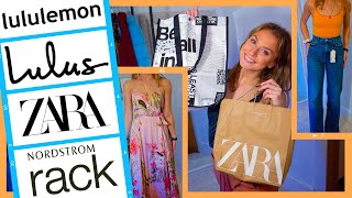 Zara, Lululemon, Lulu&#39;s &amp; MORE! CLOTHING HAUL!