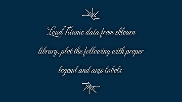 Python Titanic || Titanic Dataset Preprocessing
