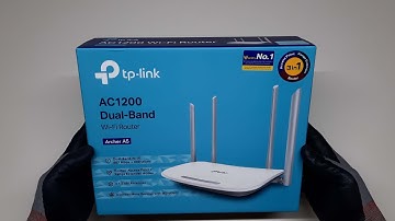 TP Link AC1200 Wi Fi Router Archer A5 UNBOXING