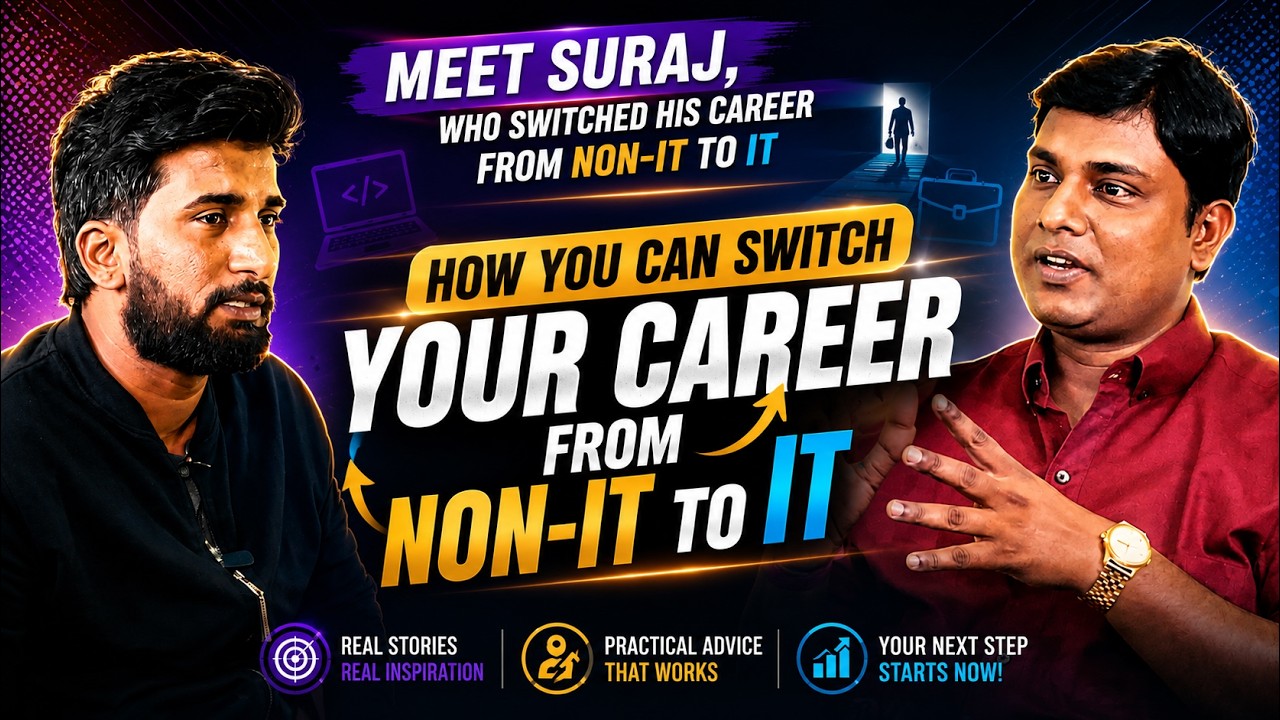 How you can switch your career from Non-IT to IT. - YouTube