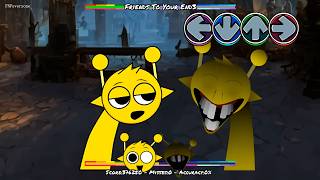 FNF Sprunki Normal VS Horror All Phases x Friends To Your End | Incredibox Sprunki FNF Rainbow Mods