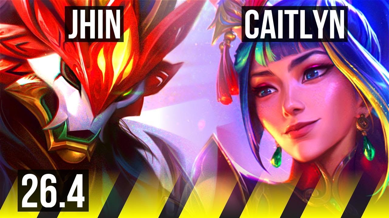 JHIN & Nautilus vs CAITLYN & Janna (ADC) | Good KDA: 20/2/7 | EUW Master | 26.4