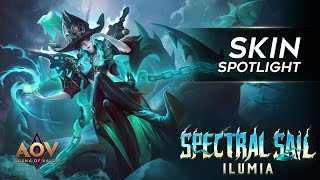 Ilumia Spectral Sail Skin Spotlight - Garena AOV (Arena of Valor) #arenaofvalor #CodexS81