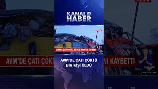 Avmde Çatı Çöktü Yoğun Kar Yağışına Dayanamadı