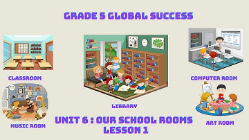 Grade 5 | Global Success | Unit  6 Our school rooms |Lesson 1|