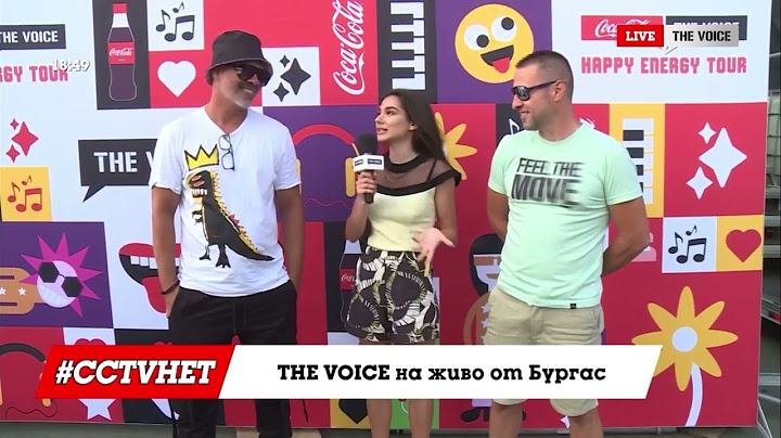 THE VOICE на живо от #CCTVHET22 Бургас: Мари-Никол с DJ Mascota & McP минути преди началото [20]