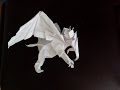 Как сделать грифона оригами, (Kade Chan) griffin origami