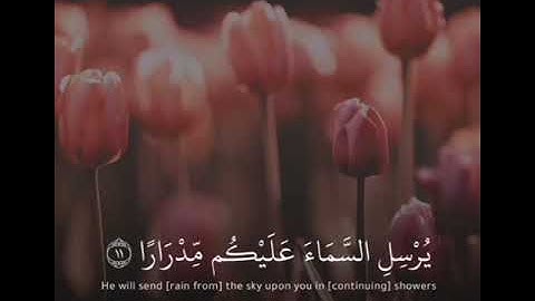 سورة نوح | القارئ عبدالله الموسى .