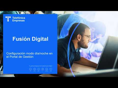 Portal Fusión Digital: Configuración modo día-noche