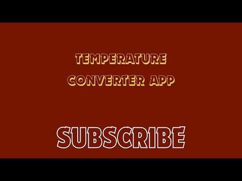 Android Basics: Celsius