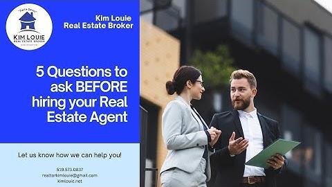 5 Essential Questions to ask a Real Estate Agent BEFORE Hiring Them!