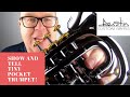 ACB  Show and Tell...  the TINY but supercool  Carol Brass Pocket trumpet in BLACK nickel finish!