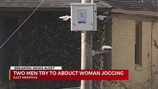 2 men try to abduct woman jogging in Memphis