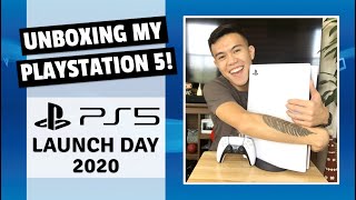 UNBOXING AND SETTING UP MY PLAYSTATION 5! || PS5 Launch Day 2020