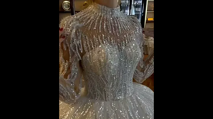 Amanda Novias 2021 newest wedding dress collection heavy beading haute couture