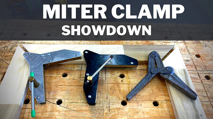 The Best Miter Clamp??? - Clam Clamp, Wood River, ...