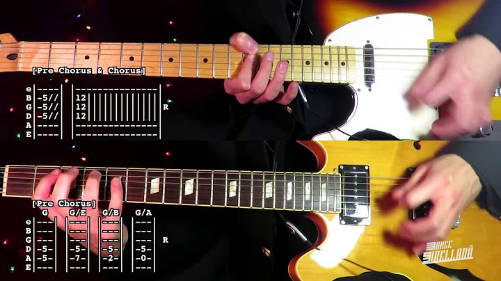 Hard to Explain Guitar version - Guitar performance video thumbnail