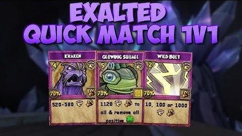 Wizard101: Exalted Storm Quick Match 1v1