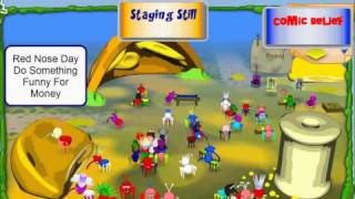 Comic Relief BinWeevils Staying Still