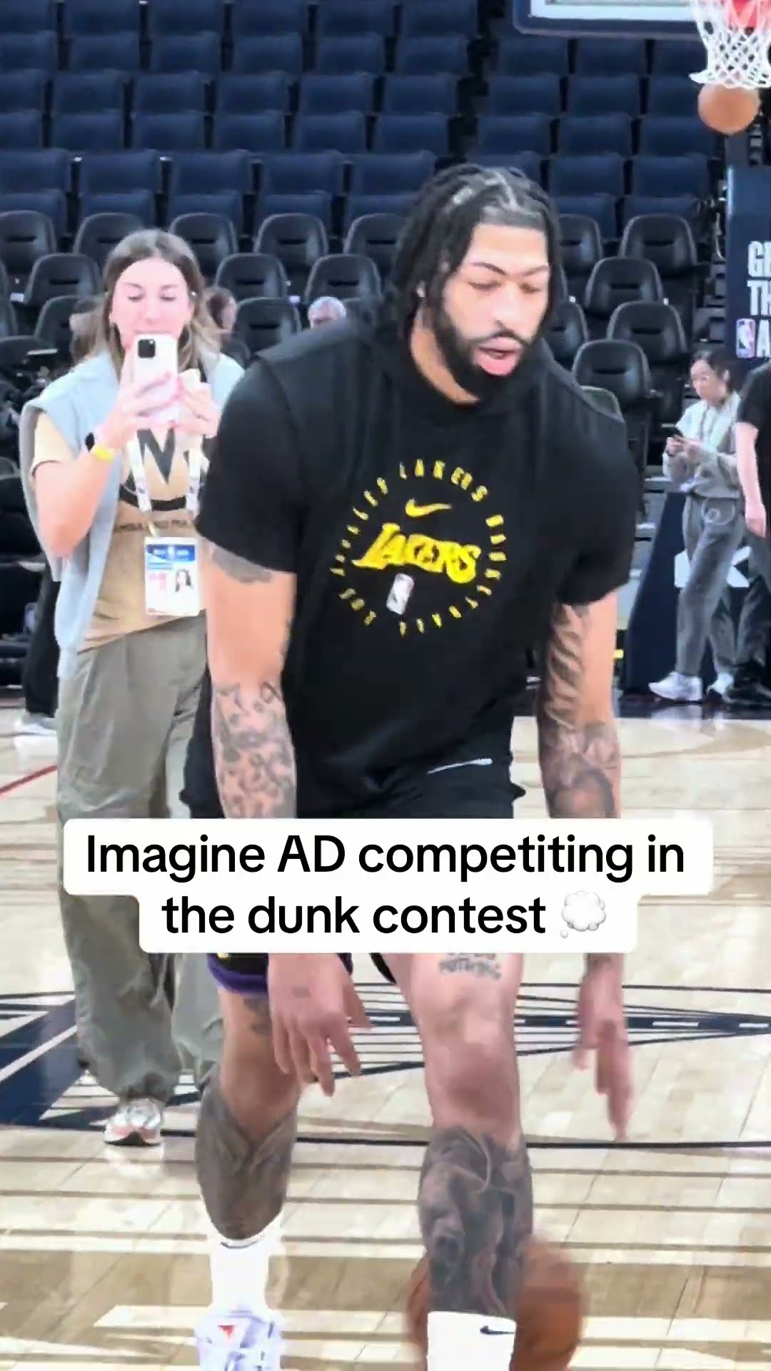 It would be lit seeing AD in the dunk contest ?‍?