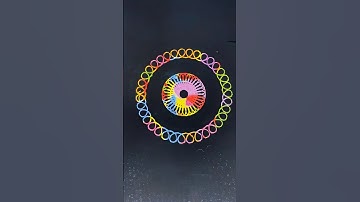 🌈✏️"Creating Beautiful Patterns with Spirograph"🌈✏️#satisfying #diy #drawingtutorial