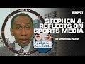 Stephen a smith is concerned with the direction of sports media   first take