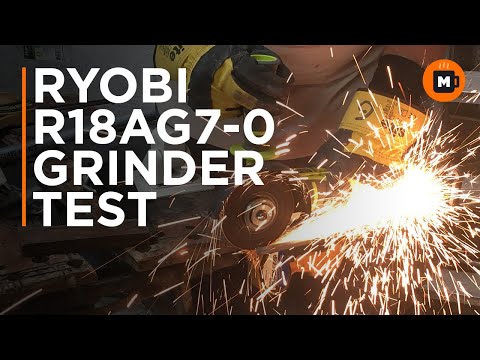 RYOBI: 18V ONE+ Angle Grinder (R18AG7-0) reviewed by Barry Du Bois 