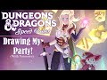 Dastardly Duo | D&D Party SPEEDPAINT