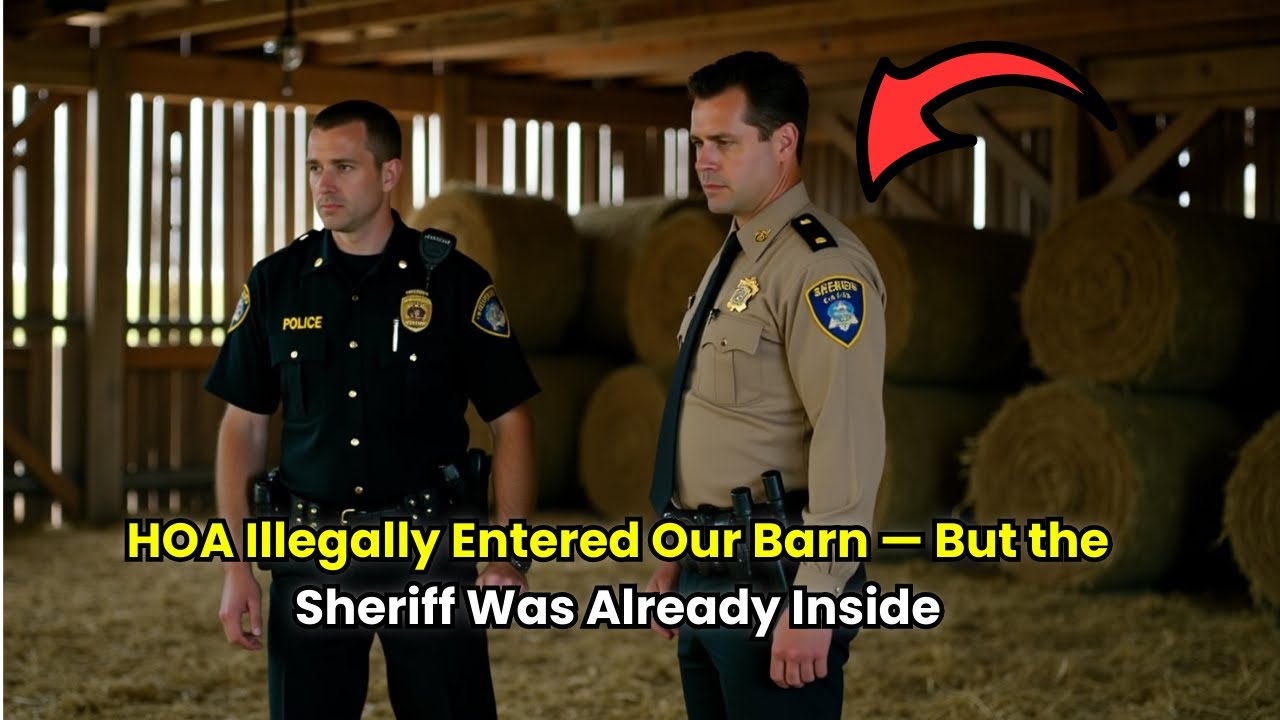 HOA Cut Our Barn Lock — The Sheriff Was Waiting With a Shotgun