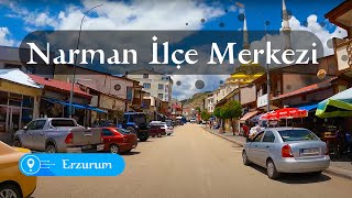 Narman İlçe Merkezi ve Çarşı, 2022 4K Video Narman/Erzurum/Türkiye 🇹🇷