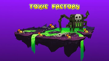 Toxic Factory All Levels Completed 100% - Geometry Dash World