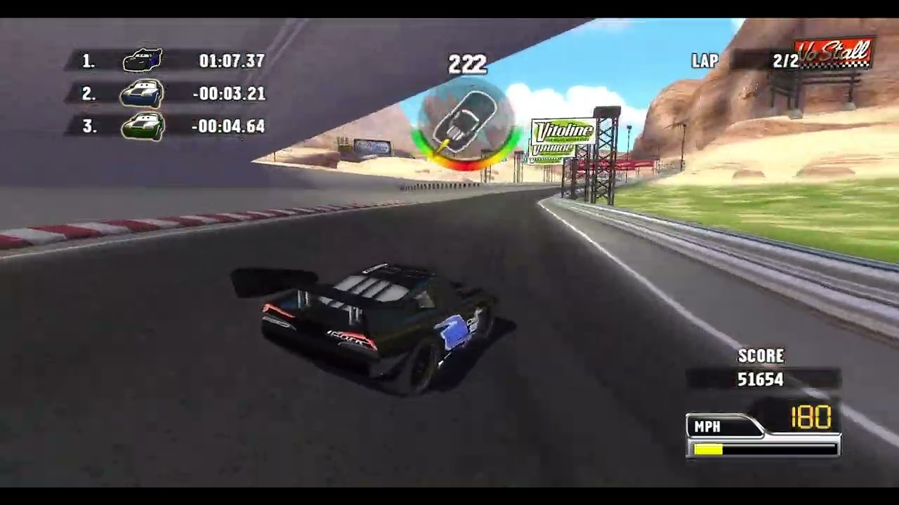 Cars: Race-O-Rama | Playing as Jackson Storm