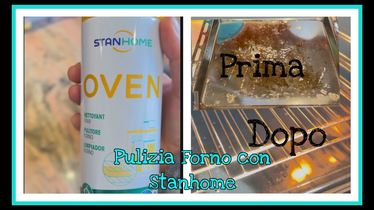 PULISCO IL FORNO CON #stanhome OVEN PULITORE FORNO #stanhome #pulitoreforno  #oven 