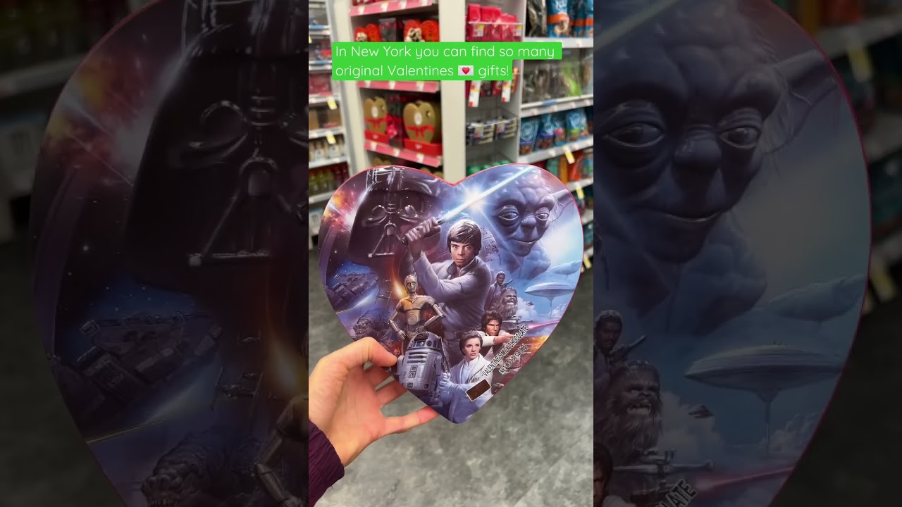 STAR WARS Valentine’s gift 🎁! Valentines is all over NYC 