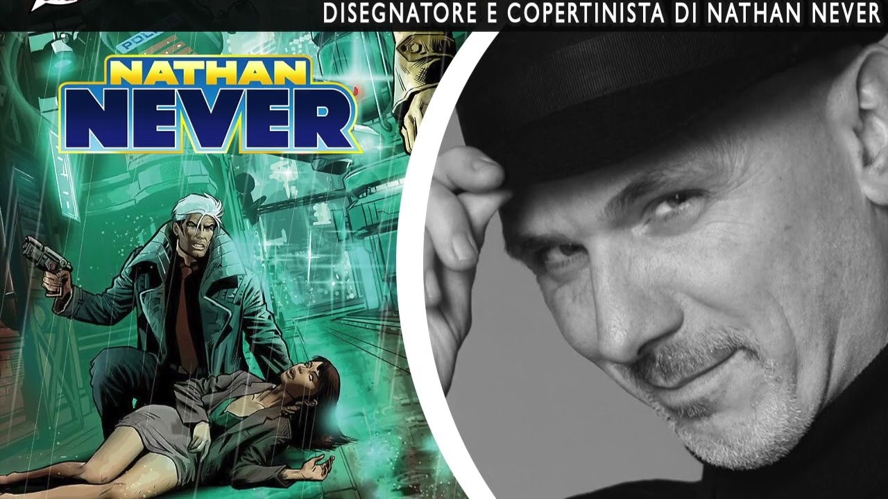 Mercoledì 2 marzo intervista a SERGIO GIARDO, disegnatore e copertinista di Nathan Never.