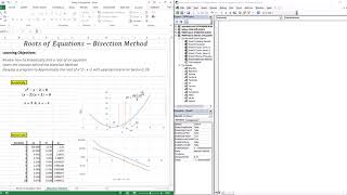 Famous Bisection Method - EXCEL/VBA Profile